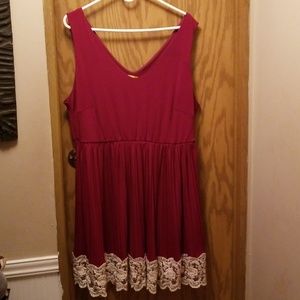 Yellow Star pullover stretch dress